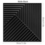 panneaux decoratifs modernes 3d or geometriques 9mm brillants stickers murailles chambre mariage