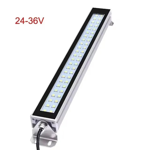 lampe travail led 22cm 35cm 40cm 52cm blanc mat moderne étanche huile poussière