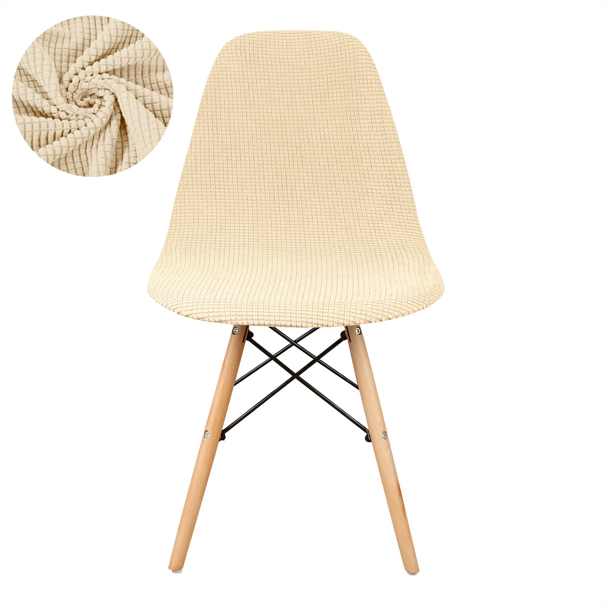 coussin chaise tissu carreaux moderne multiple couleurs protection mariage banquet