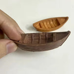 décoration maison rustique miniature bateaux résine figurines DIY jardin fée paysage moderne