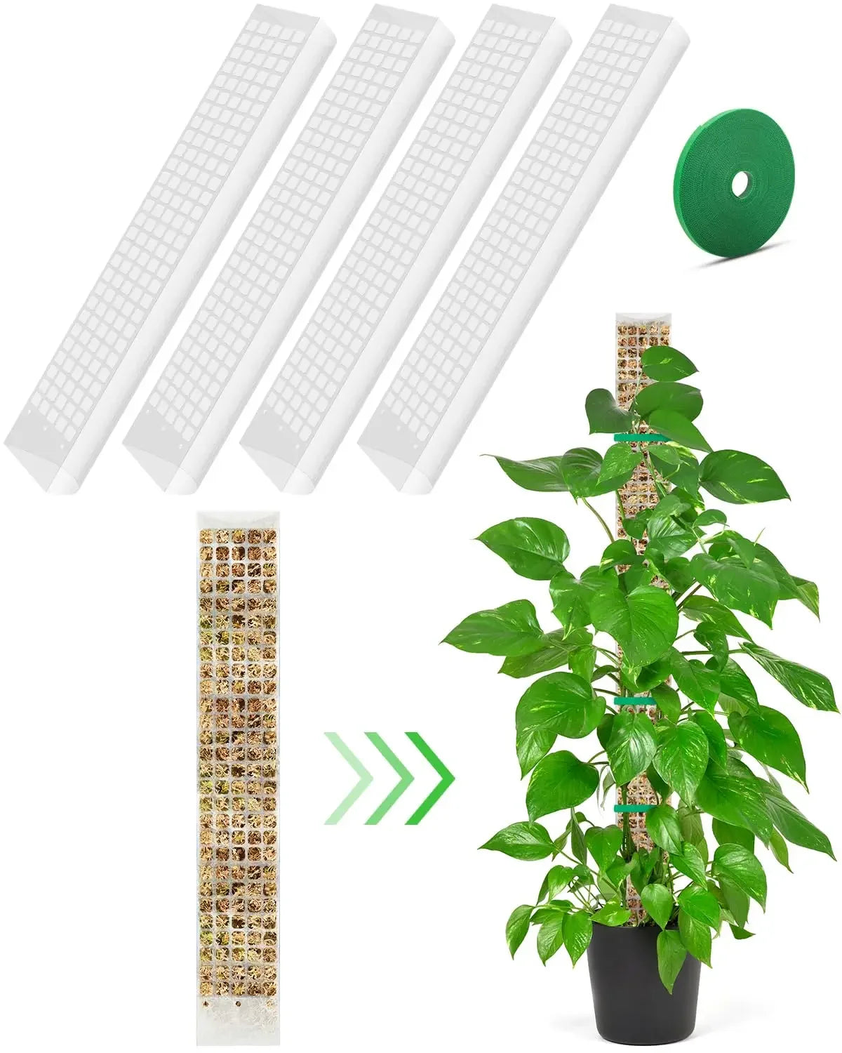 support croissance plantes vertes moderne adhésif pliante pot éco compatibleintérieurextérieur