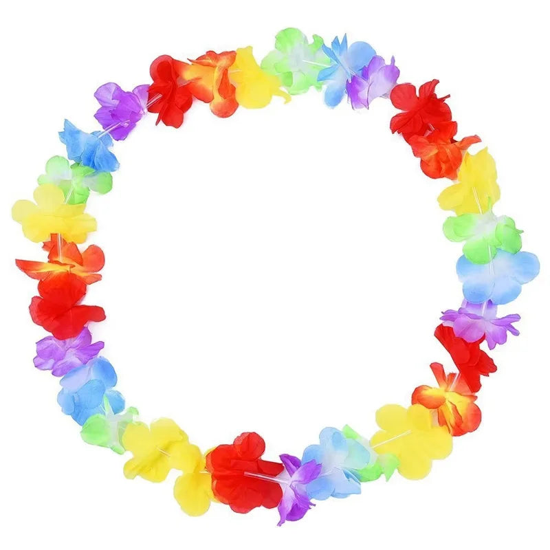 guirlande lumineuse multicolore fleurs artificielles led festive intérieur anniversaire mariage carnaval