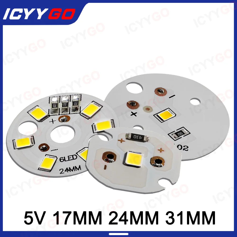 plaque led 17mm 24mm 31mm blanc moderne sans fil soude puissance câble led intégrée