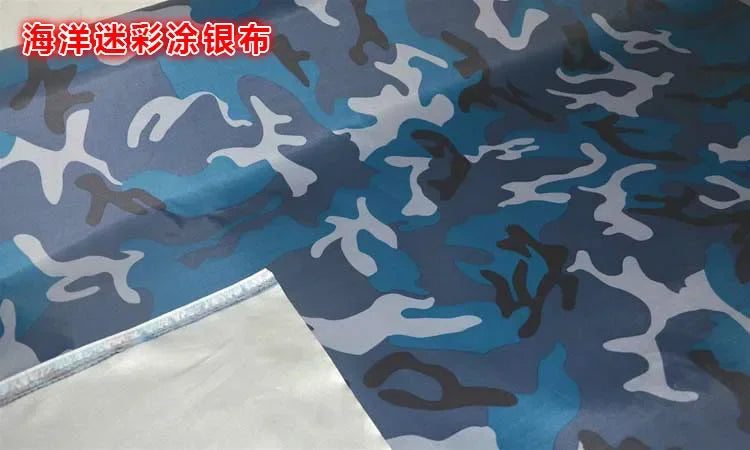 tissu camouflage imperméable polyester vert gris blanc bleu marron durable anti déchirure