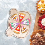 plateau bois ours moderne plateau fromage anniversaire enfant décoration fête charcuterie biscuits