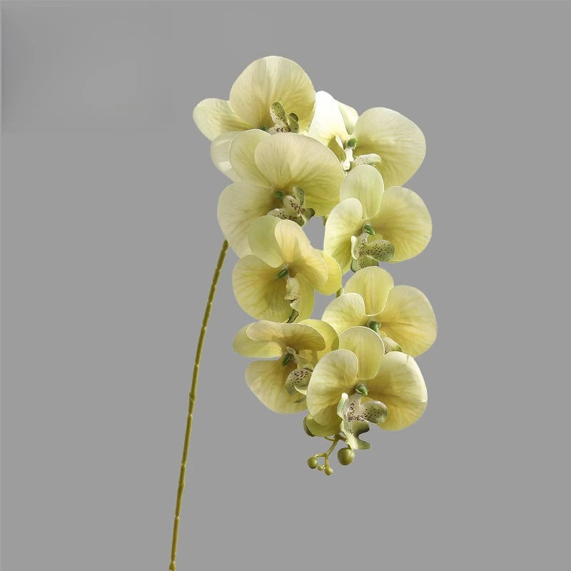 décoration intérieure orchidées artificielles 103cm rose blanc violet rouge moderne minimaliste