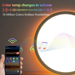 plafonnier intelligent led rgb blanc moderne murale éclairage quotidien adjustable smart lamp
