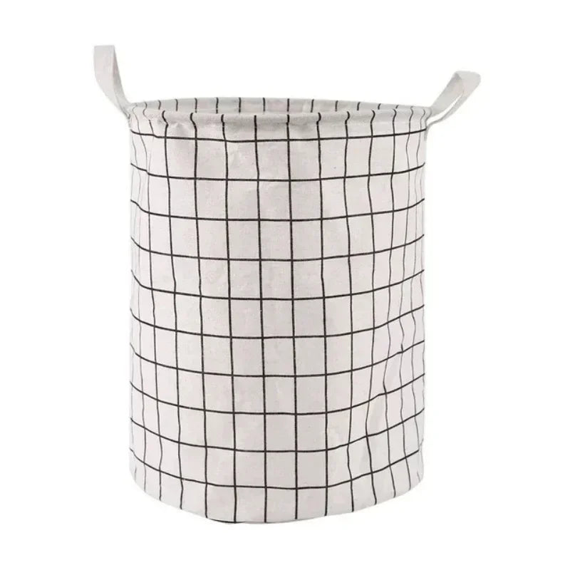 panier linge pliable poignées moderne multicolore imprimé animaux végétaux respectueux environnement