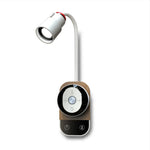 lampe murale flexible contrôle tactile portative lampe mur noir blanc moderne minimaliste