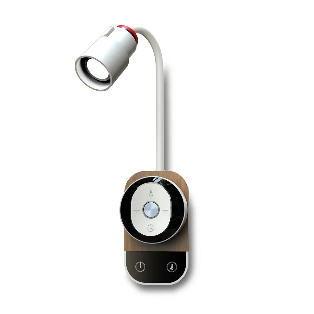 lampe murale flexible contrôle tactile portative lampe mur noir blanc moderne minimaliste