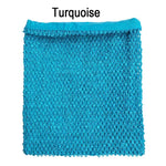 pochettes maille violet jaune rose bleu opaques modernes 10x12 inches DIY tutu