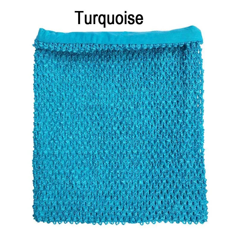 pochettes maille violet jaune rose bleu opaques modernes 10x12 inches DIY tutu