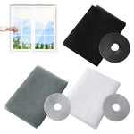 filet protection fenetre noir gris blanc adhésif maille hexagonale compacte moderne sans insectes