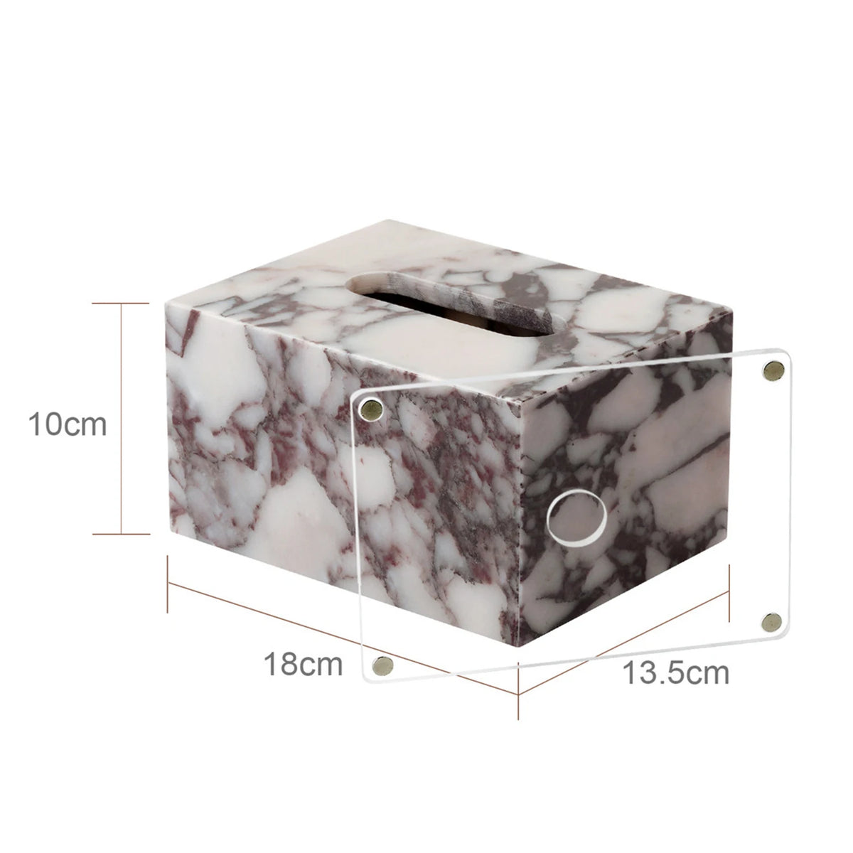 ensemble salle bain marbre calacatta viola violet distributeur savon pot pinceaux plateau moderne élégant