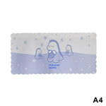 rideau porte romain animal kawaii ours panda chiot frange blanche decoration enfantine