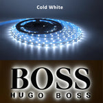 ruban led smd 60 led blanc chaud froid adhésif moderne 12v 50000h 2000 82000lm