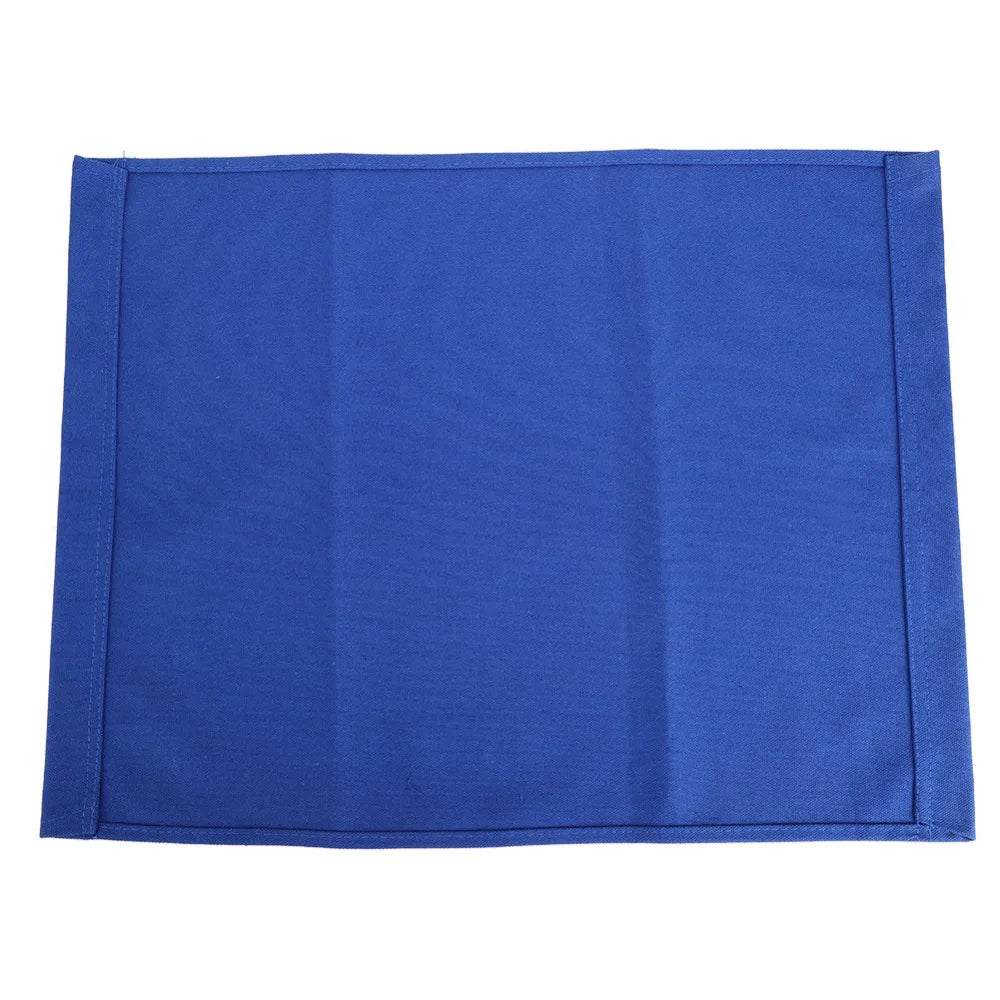 serviette moderne bleu uni polyester tissé extérieur accueil deux modernes