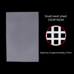 grille perforée moderne noir blanc plastique travaux manuels couture broderie tissage