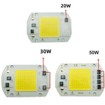 Module LED 20W 30W 50W blanc moderne points connecteur câble interrupteurextérieur jardin