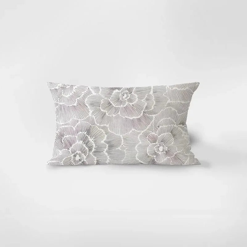 taie d'oreiller moderne motif feuille monstera verte tissu polyester 30x50cm decoration salon lit housse