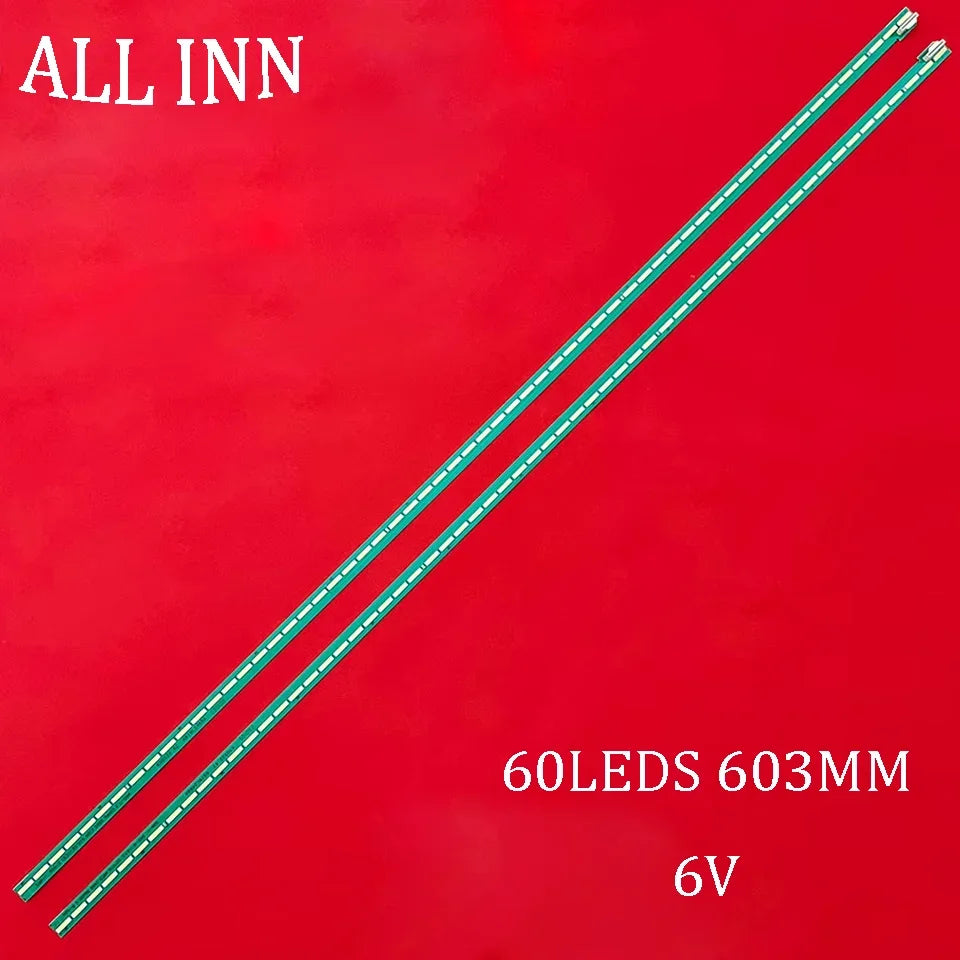 bande led vert ligne blanche adhésive connecteur 60 leds 603mm 6v moderne écran télévision