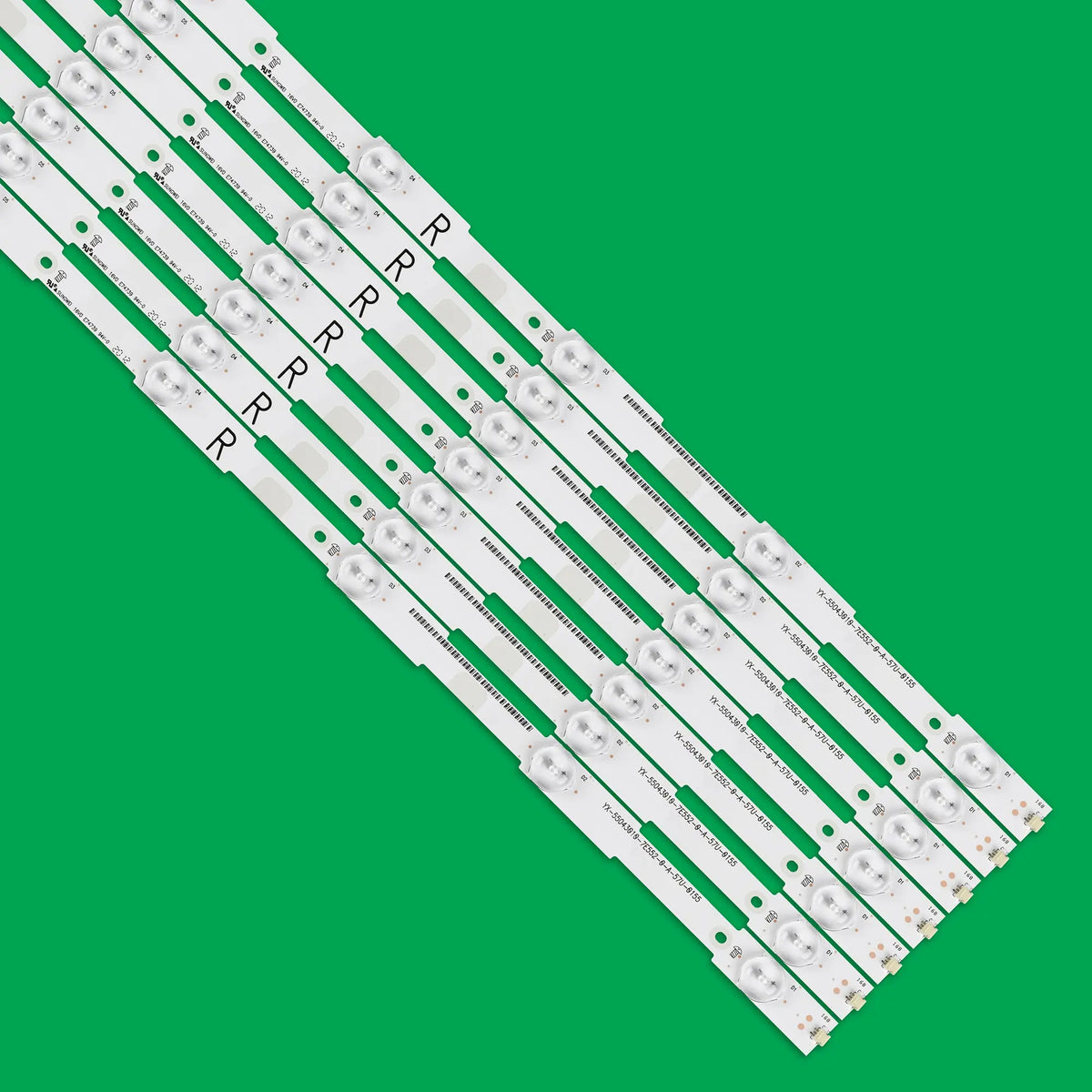 bande lumineuse led blanc vert moderne connecteur électrique technologie fixations invisibles