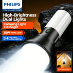 lampe camping rechargeable noir blanc lisse moderne interrupteur tactileversible 360degrees éclairageurgence nocturne