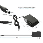 chargeur universel 12v 1a noir prise eu us mat moderne câble 92cm abs certifié