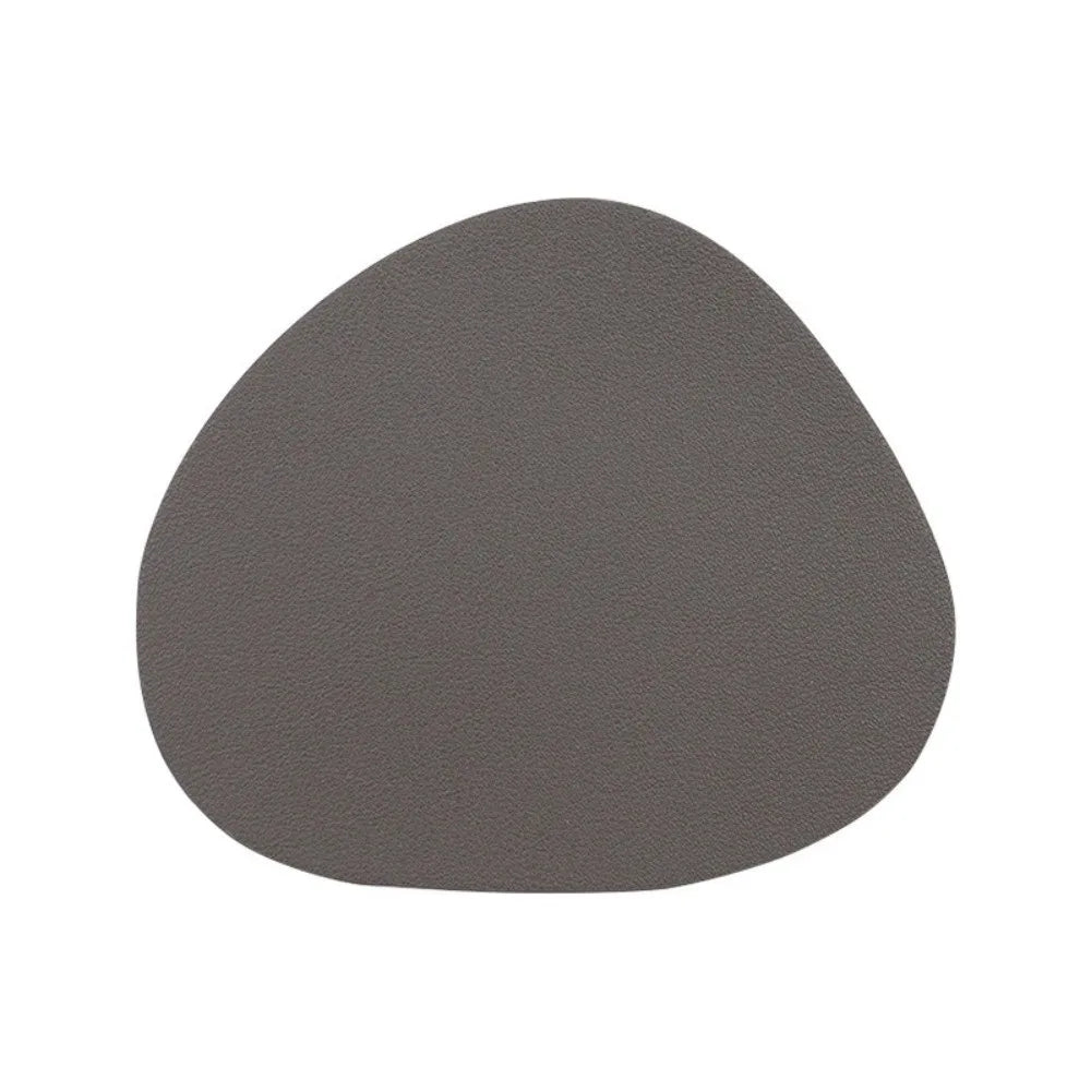 tapis souris moderne marron gris noir beige bleu marine vert foncé simili cuir respectueux