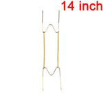 cadres photo or métal brillant modernes supports assiettes décoration murale invisible 10 12 14