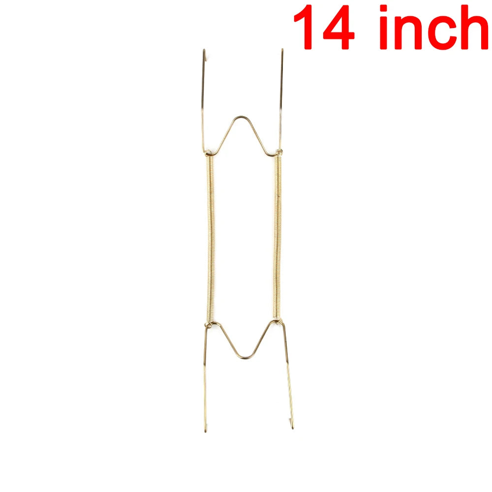 cadres photo or métal brillant modernes supports assiettes décoration murale invisible 10 12 14