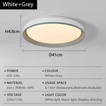 plafonnier led moderne bois naturel blanc salon chambre télécommande intensité variable éclairage intérieur