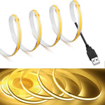 ruban led flexible blanc adhésif usb moderne encoche coupable interrupteur télévision déco chambre