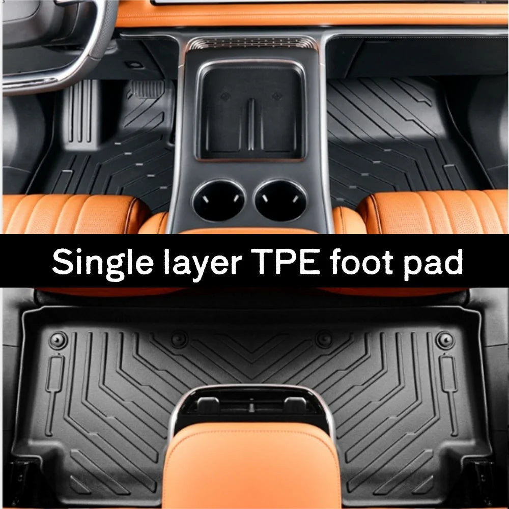tapis sol tapis coffre voiture noir rayures diagonales moderne tout terrain protection toutes saisons