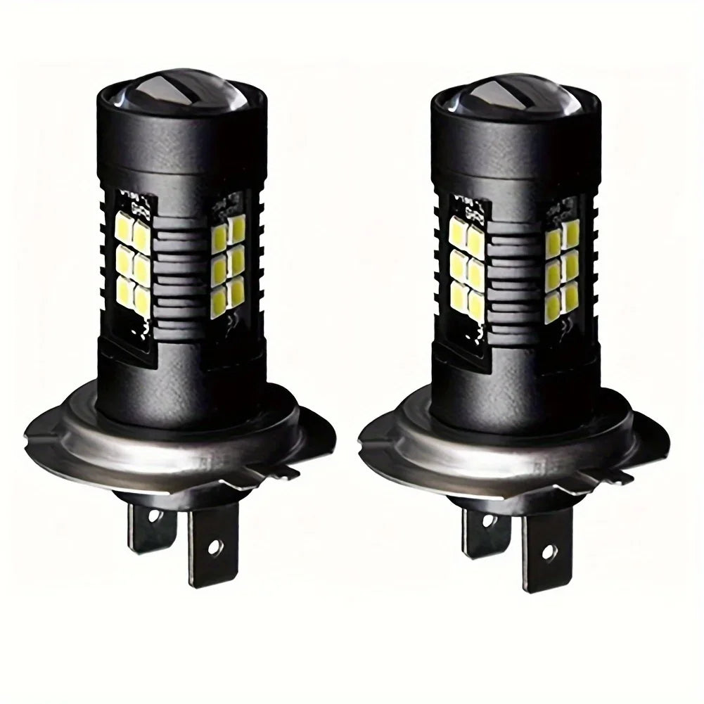 ampoules led h7 pièces lumière blanche 6000k diodes smd 2835 modernes technologiques