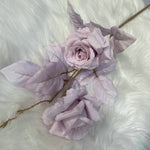 bouquet artificiel roses classique décoration maison table blanc beige noir gris pale rose