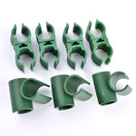 lot clips fixation vert support plante treillis jardinage plastique robuste