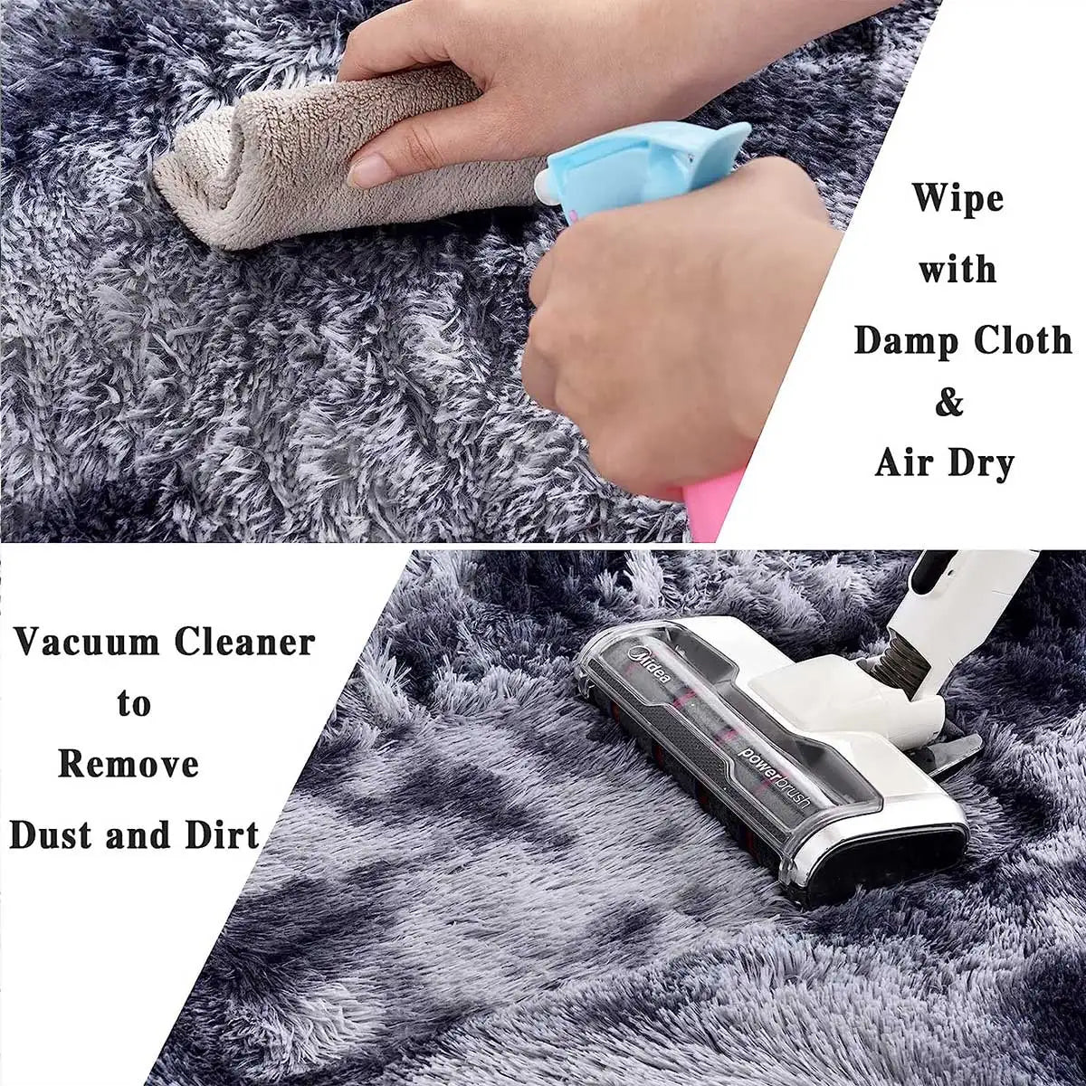 tapis moderne gris doux salon chambre enfant prière solide rectangle wilton ultrafraisponge cushion anti