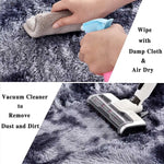 tapis moderne gris doux salon chambre enfant prière solide rectangle wilton ultrafraisponge cushion anti