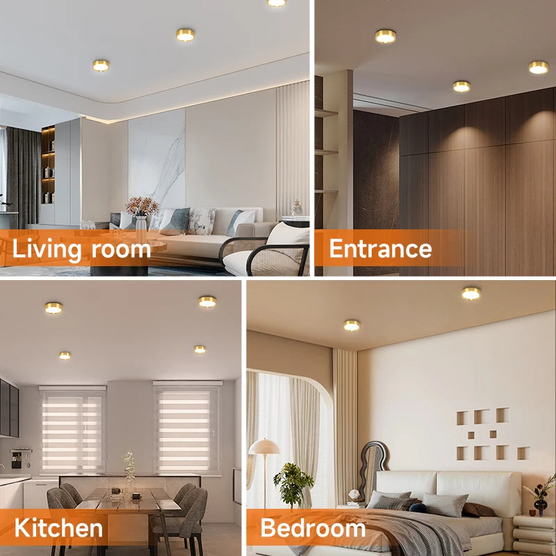 Spot LED ornemental moderne 5W 10W 15W 25W éclairage quotidien contemporain