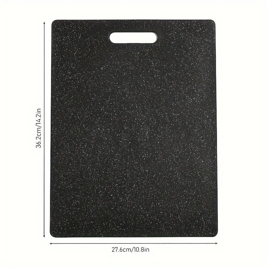 planches découper blocs hachage noir granulé moderne poignée intégrée compatible lave vaisselle