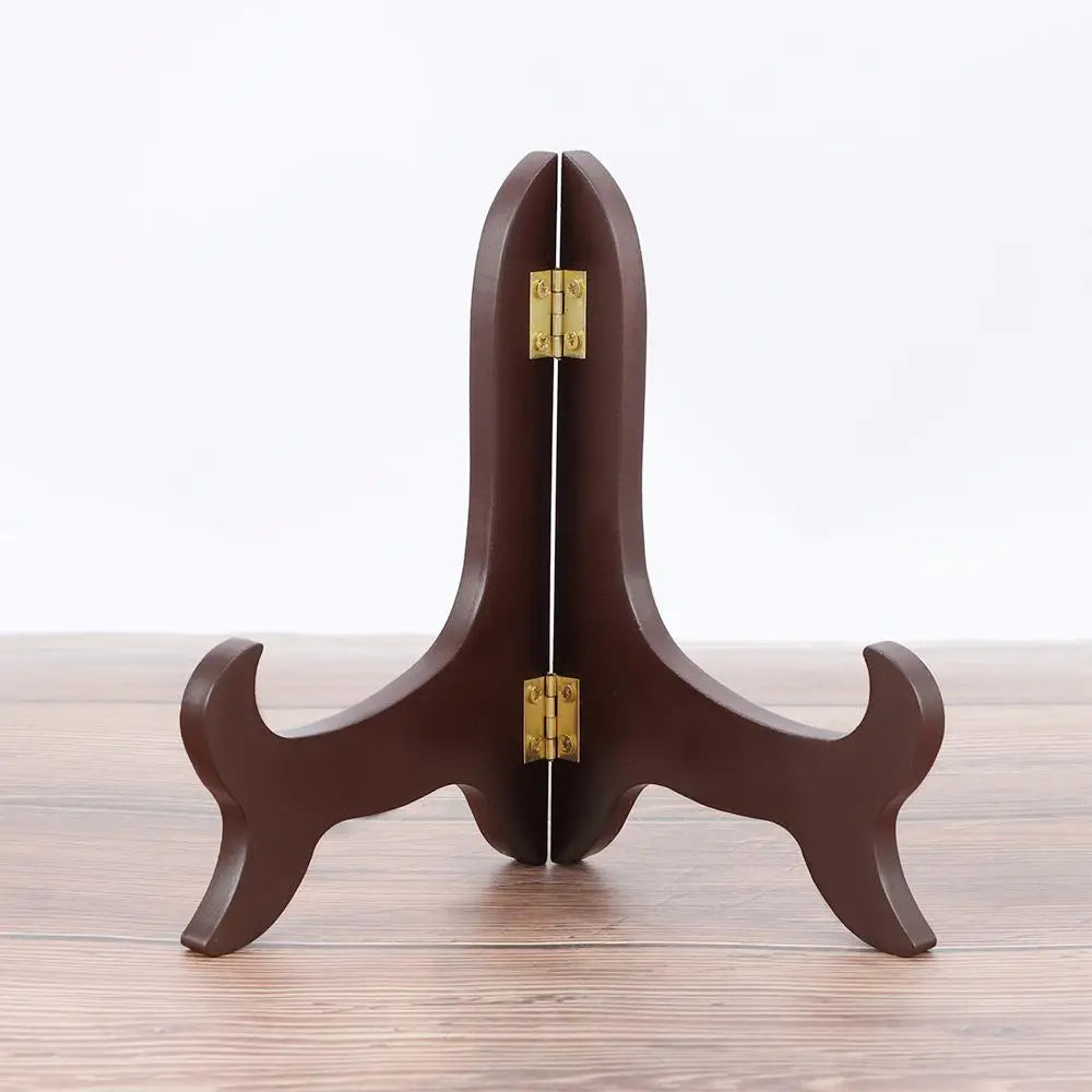 support d'affichage bois marron moderne pouces ølléts sans logo transparent