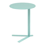 table d'appoint moderne table ronde acier inoxydable verre transparent minimaliste décoration maison plateau 48cm
