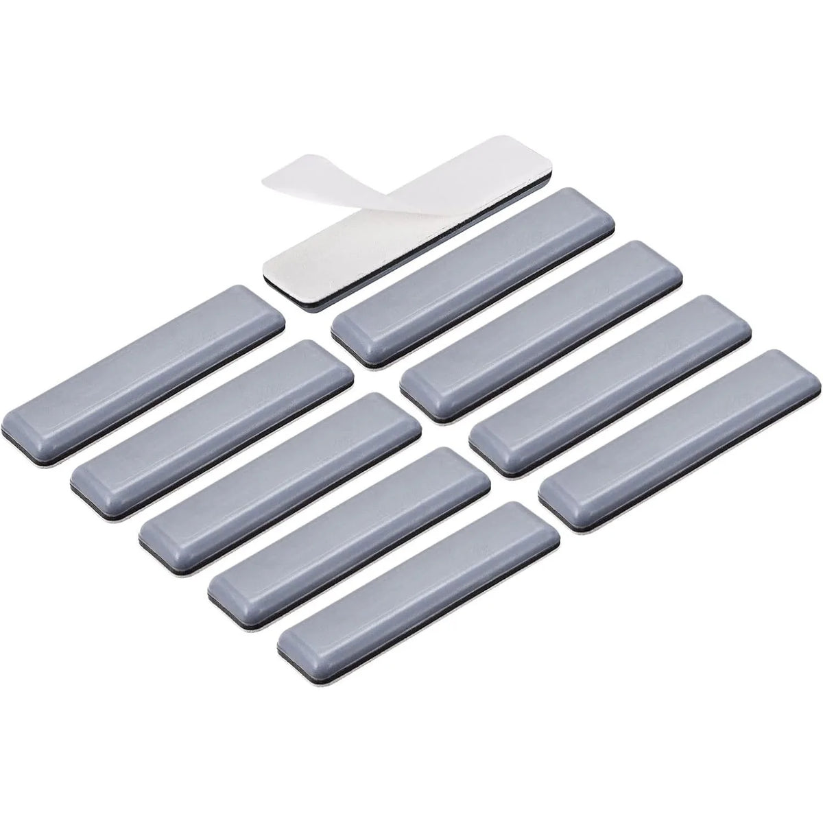 protections pieds meubles gris clair adhésives modernes 19x70mm pack 10 pièces