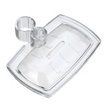 support douche transparent moderne porte savon clips respectueux environnement