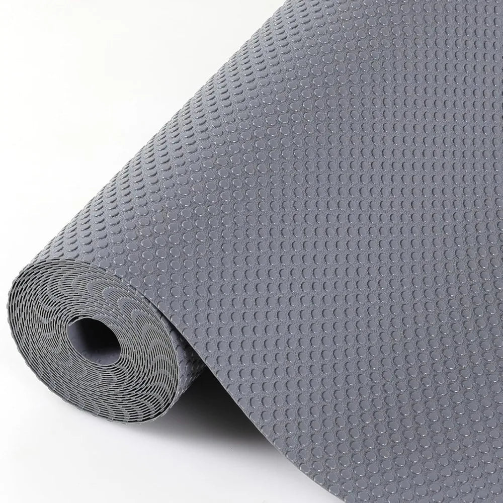 tapis protection armoire tiroir cuisine gris moderne texture points respectueux environnement