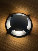 lampe led argentée ultra mince ip67 12v 24v 1w 2w surface moderne