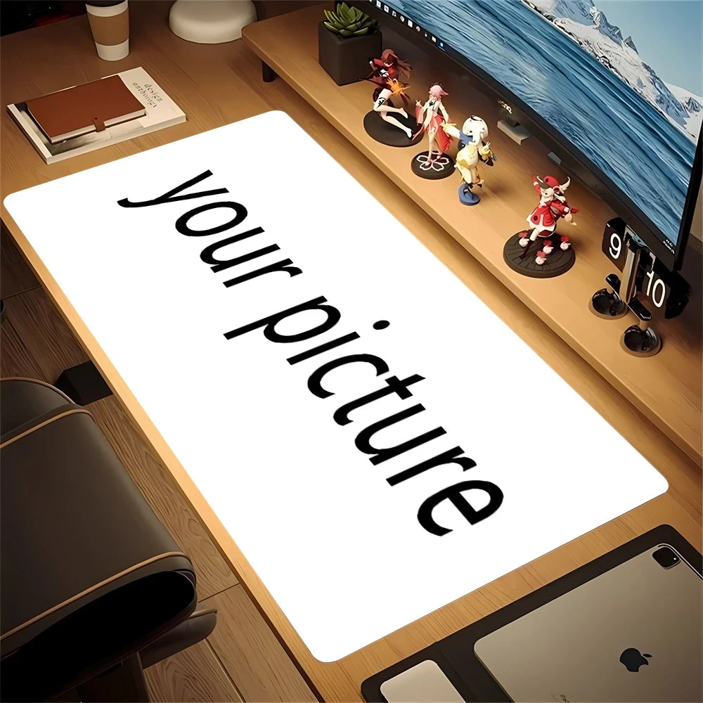 tapis souris xxl caoutchouc anti dérapant noir texture tissée moderne grande surface gaming travail