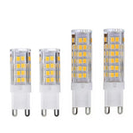 Ampoule LED G9 18W blanc chaud 3000K carrés dorés moderne 50000h