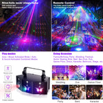 projecteur laser multicolore effet lumière scène dj disco mariage festivitésRGBO